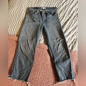 Cropped Straight Re/Done jeans